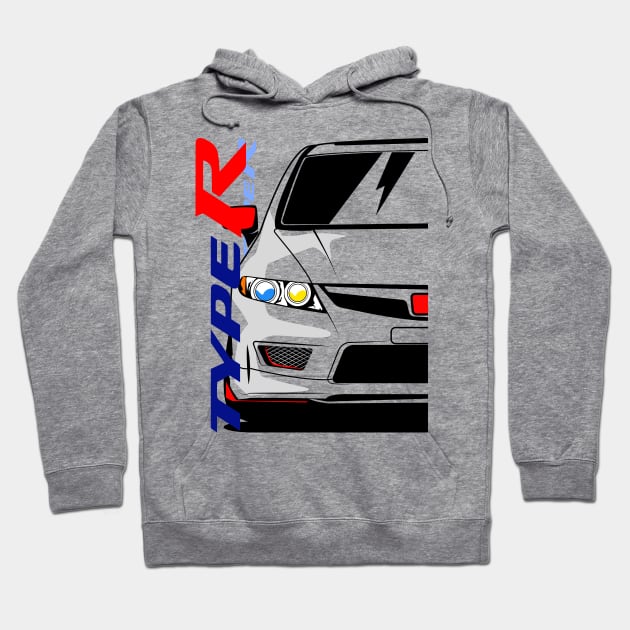 Honda Civic Type R USDM Hoodie by gaplexio